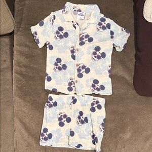 Disney Mickey Mouse Kids Shorts Set